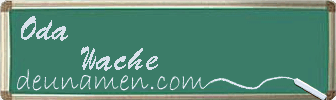 Oda Wache Visitenkarte